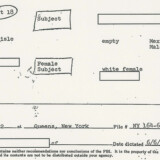 A seating chart for the hijacked flight, as recounted by a passenger to the FBI.