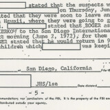 From a June 3, 1972, FBI interview with Roger Holder’s parents.